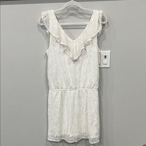 Lilly Pulitzer White Lace Mini Dress